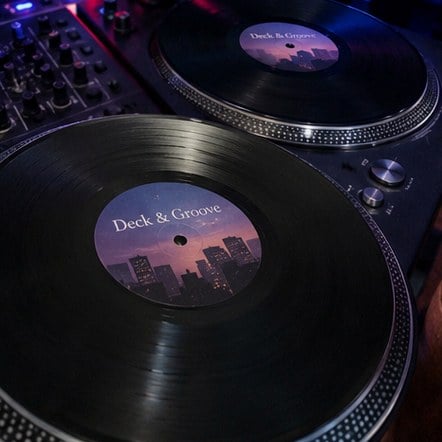 Customized vinyl records for DJs and producers